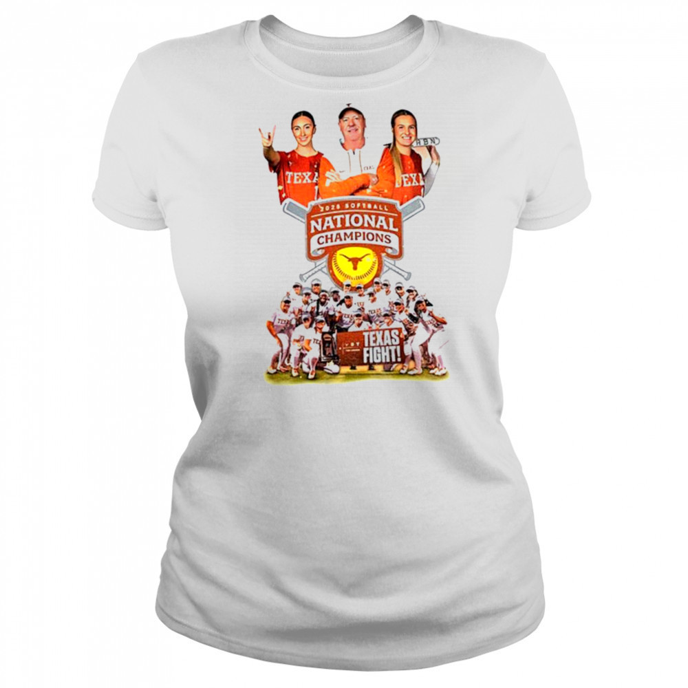 Texas Longhorns 2025 NCAA Division Softball National Champions shirt Women's T-shirt