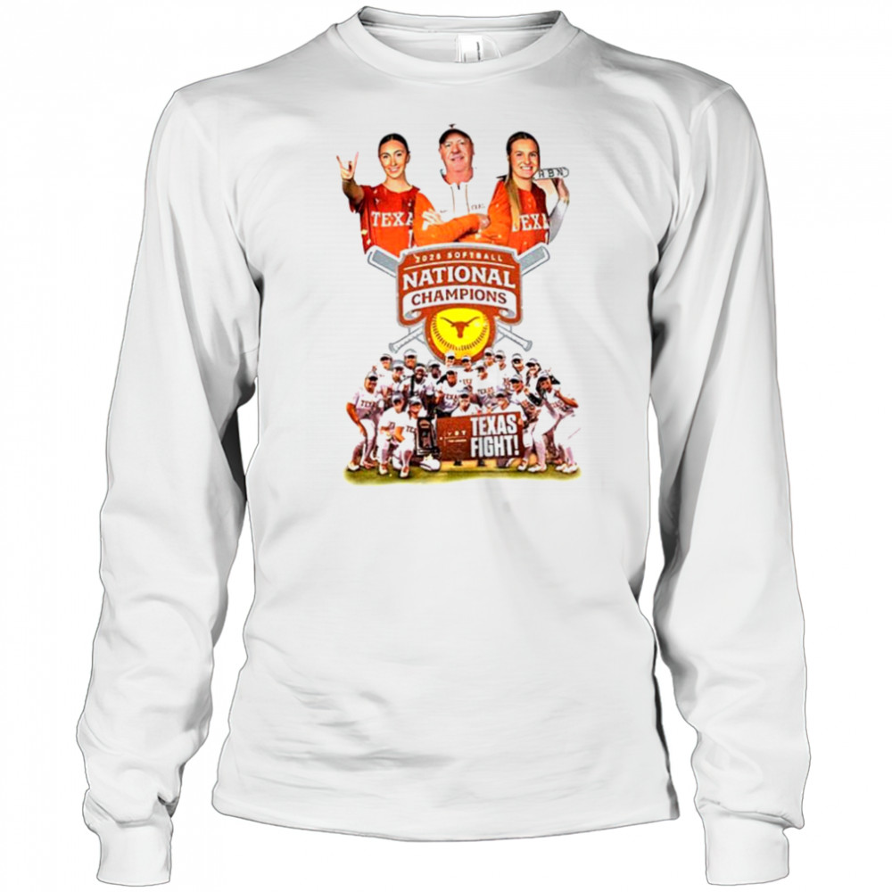 Texas Longhorns 2025 NCAA Division Softball National Champions shirt Long Sleeved
