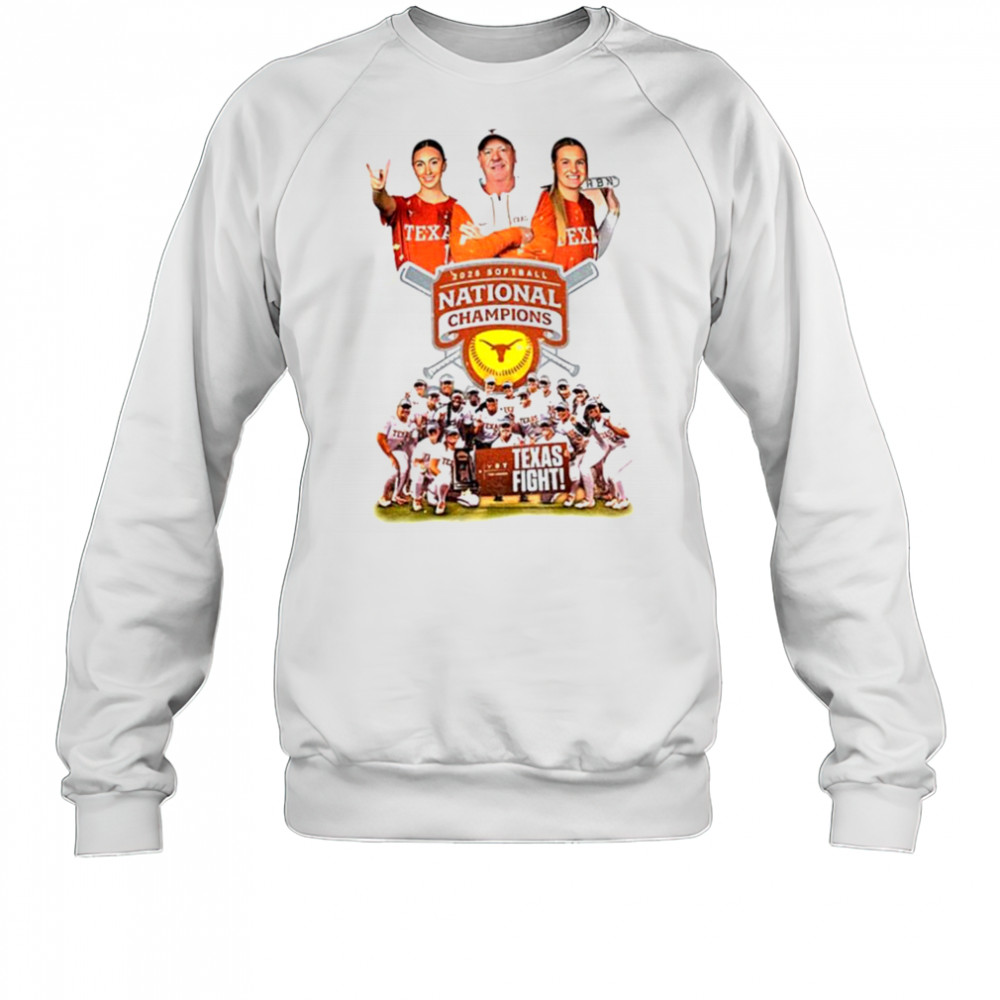 Texas Longhorns 2025 NCAA Division Softball National Champions shirt Sweatshirt