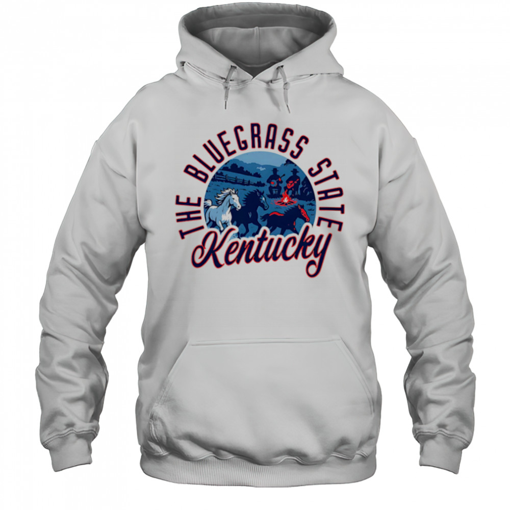 The Bluegrass State steppe sunset shirt Hoodie