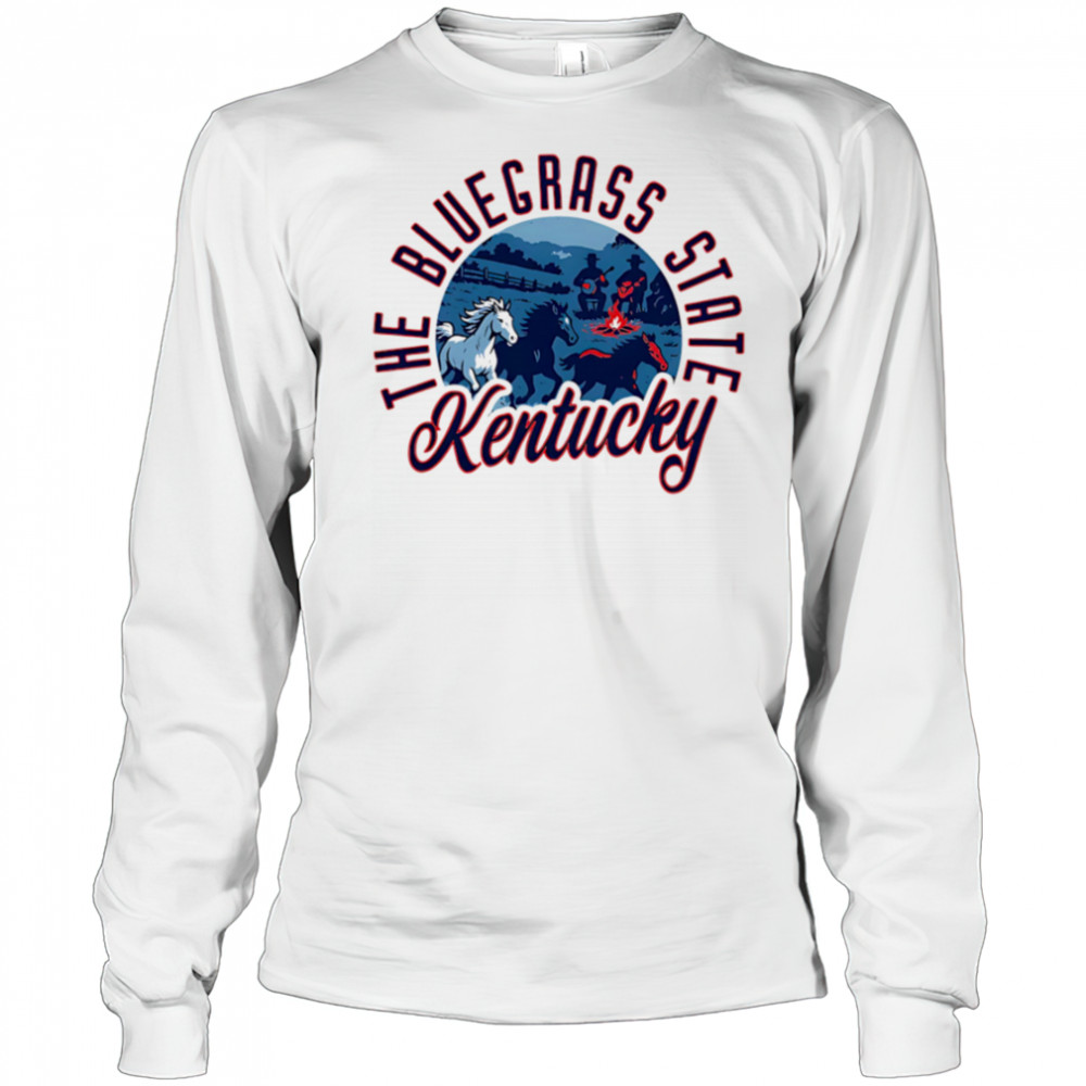 The Bluegrass State steppe sunset shirt Long Sleeved