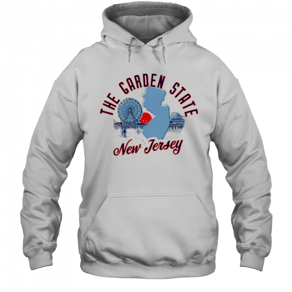 The Garden State New Jersey Skyline Sunset shirt Hoodie
