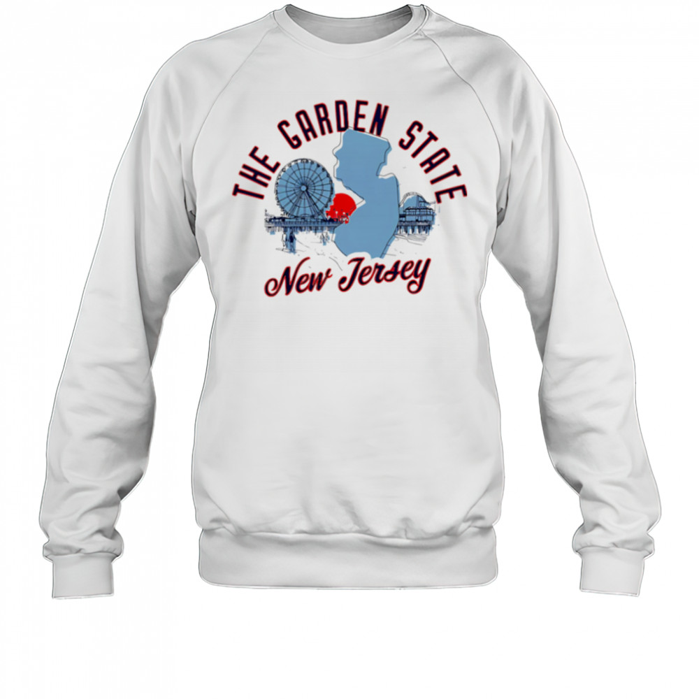 The Garden State New Jersey Skyline Sunset shirt Sweatshirt