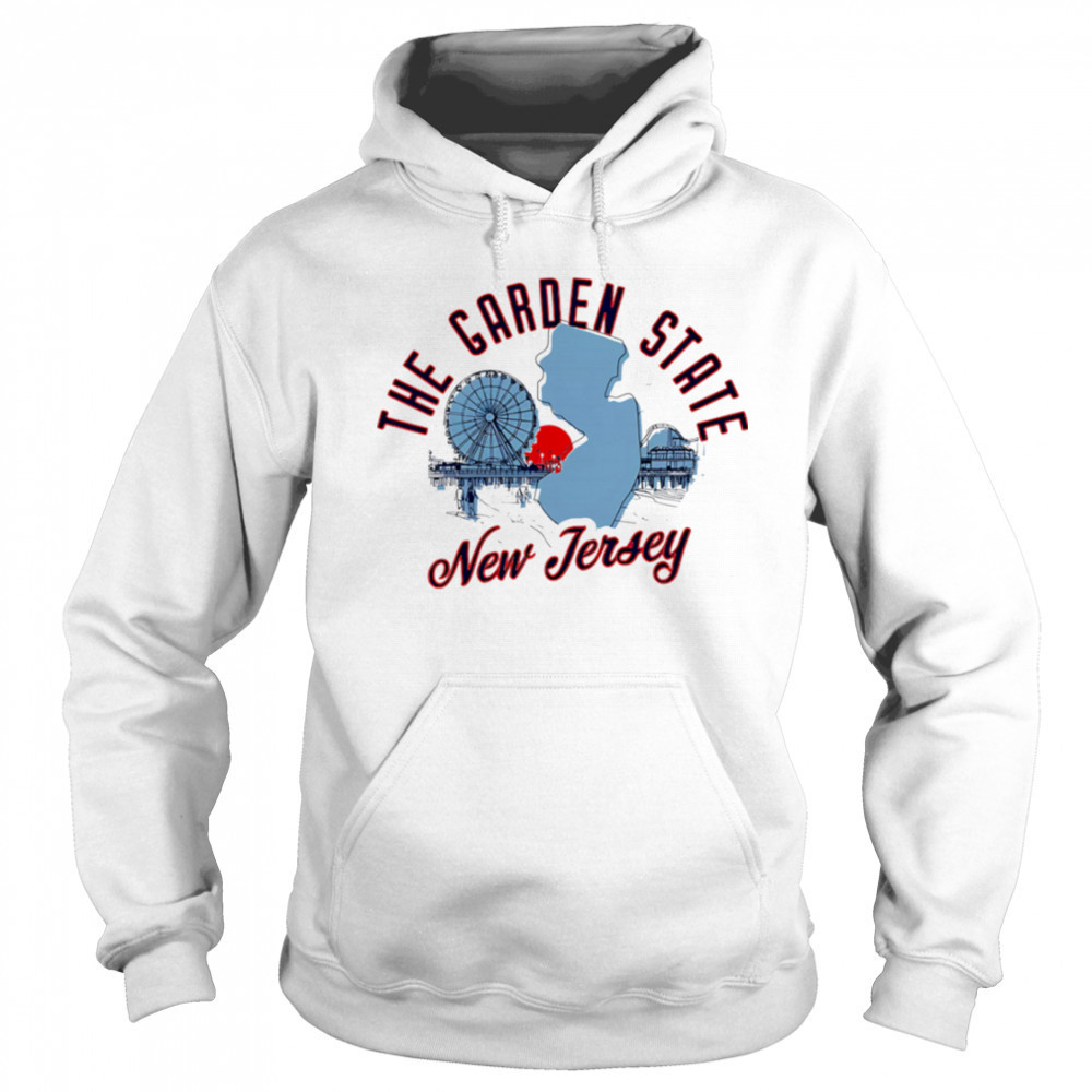 The Garden State New Jersey Skyline Sunset shirt Sweatshirt