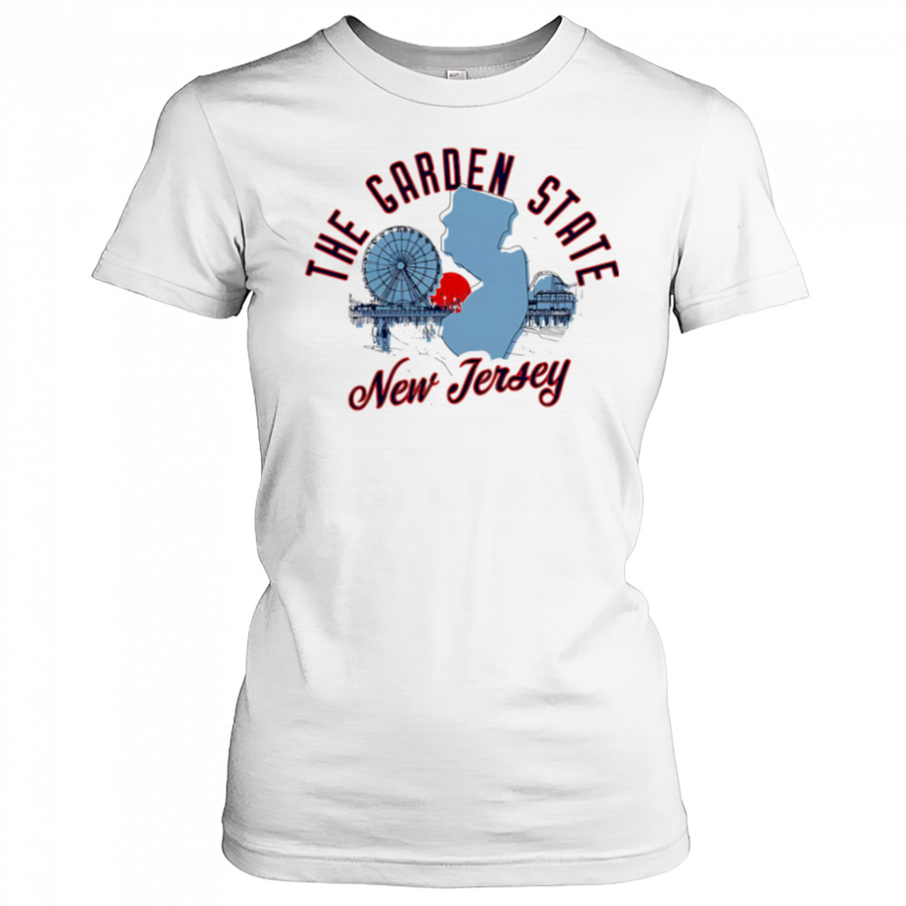 The Garden State New Jersey Skyline Sunset shirt Women's T-shirt