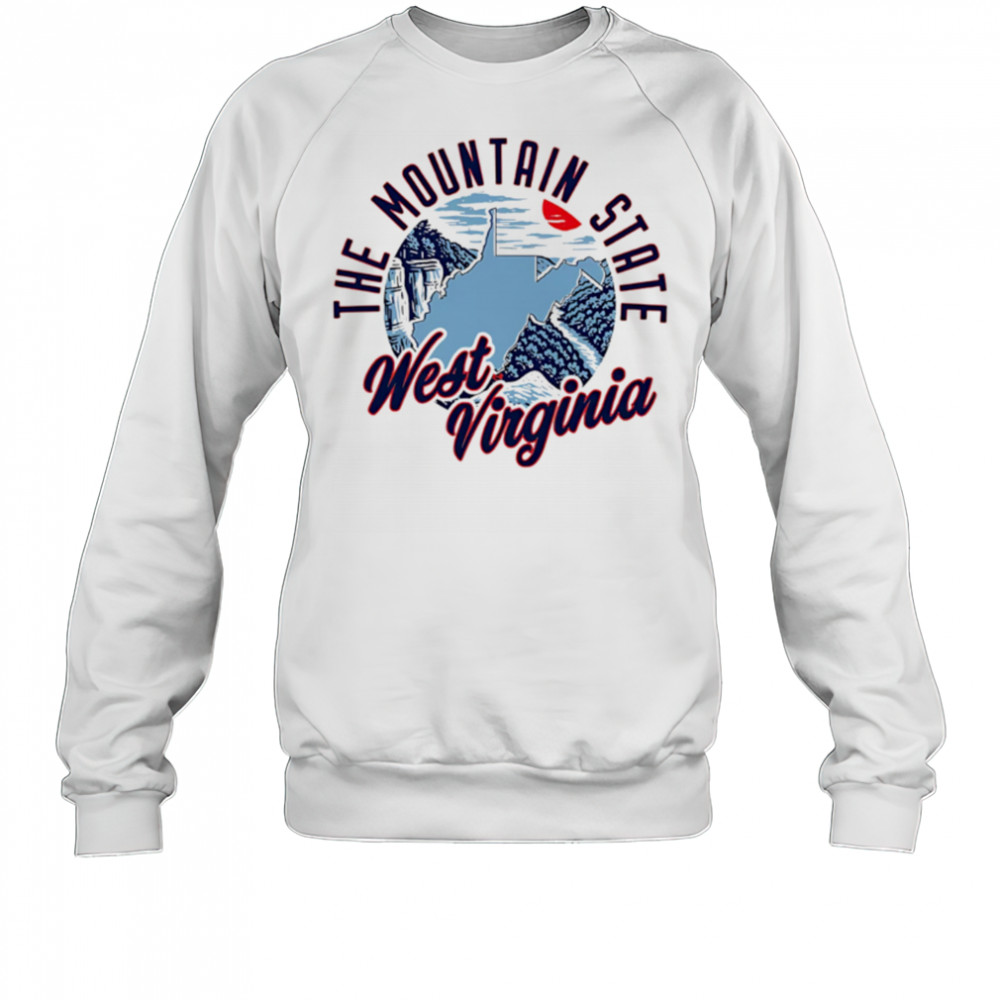 The Mountain State West Virginia Skyline Sunset shirt Sweatshirt