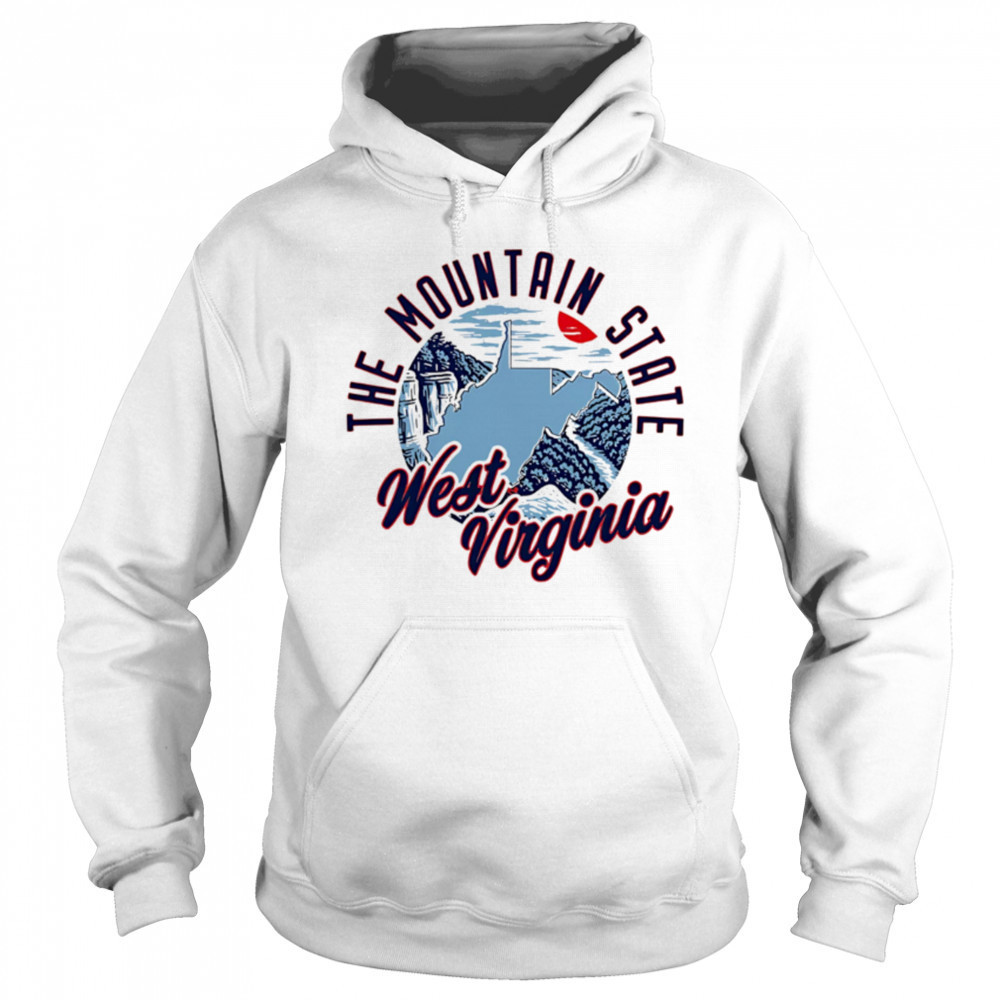 The Mountain State West Virginia Skyline Sunset shirt Sweatshirt