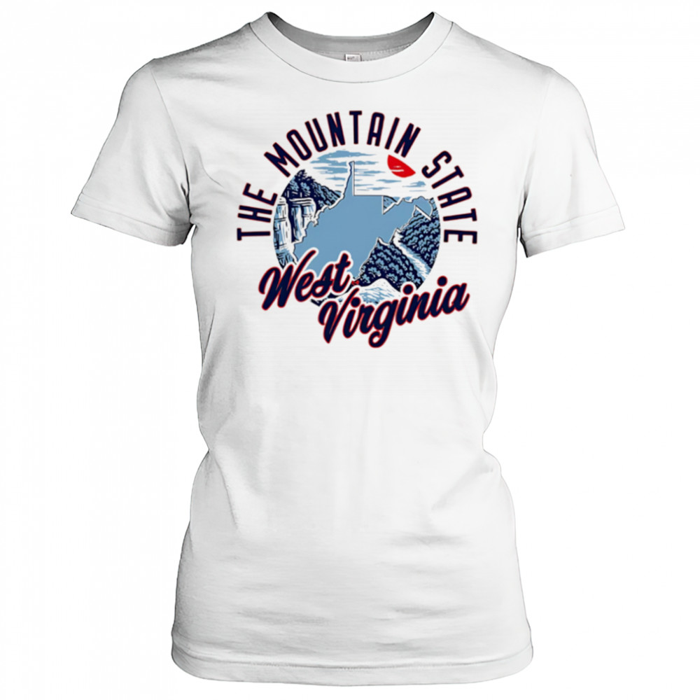 The Mountain State West Virginia Skyline Sunset shirt Women's T-shirt