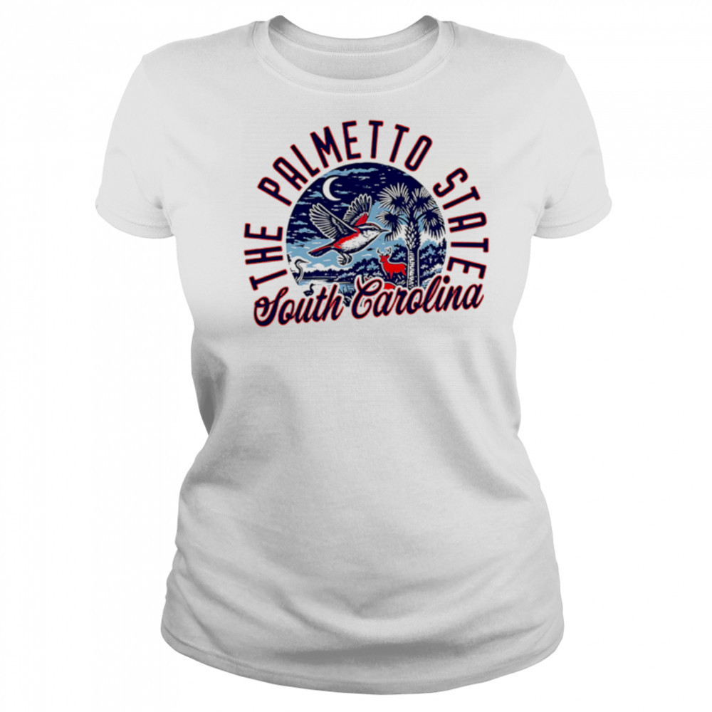 The Palmetto State South Carolina Skyline Sunset shirt Women's T-shirt