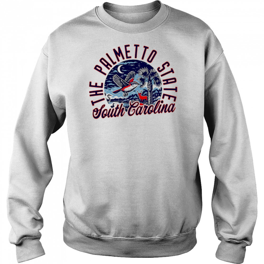 The Palmetto State South Carolina Skyline Sunset shirt Hoodie