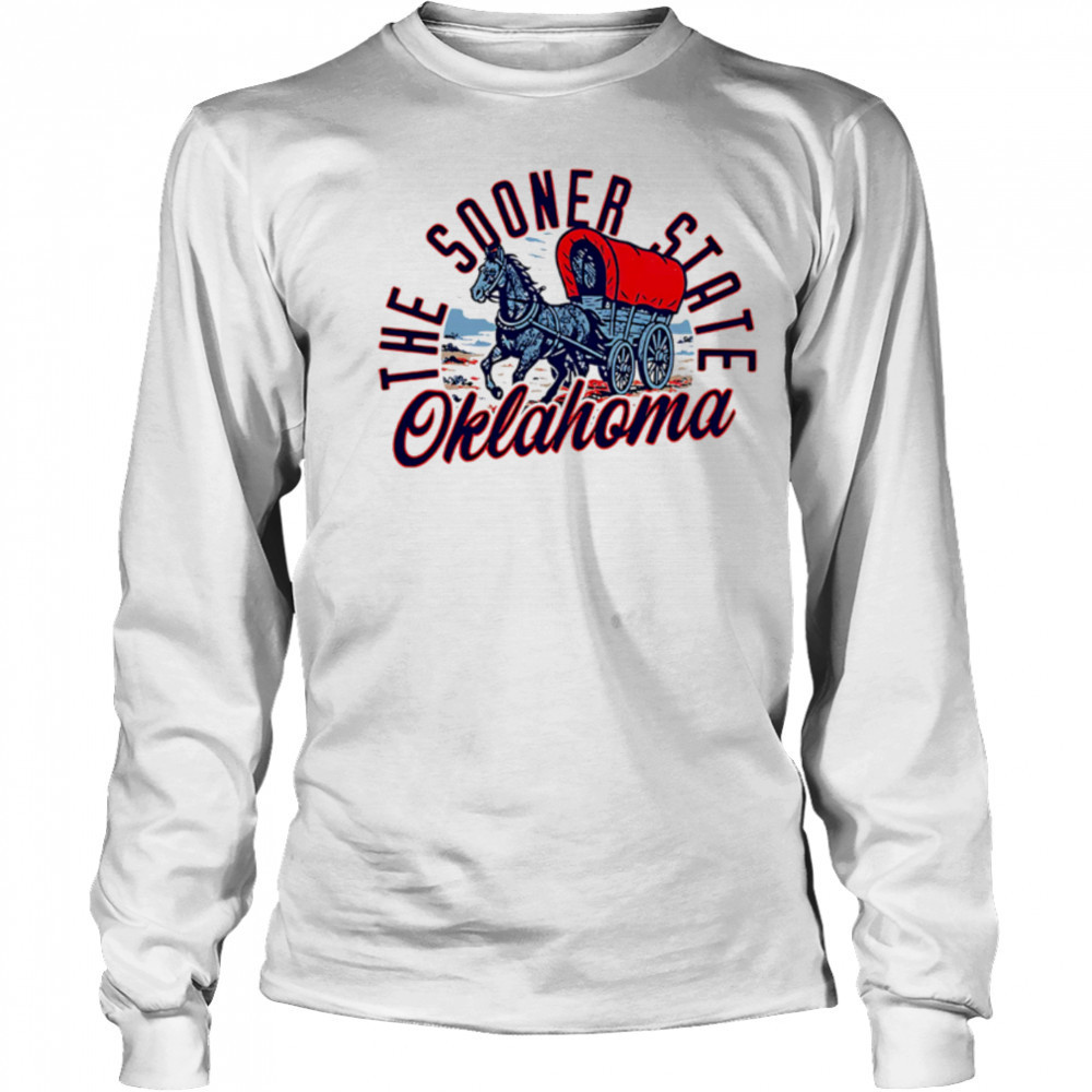 The Sooner State Oklahoma Skyline Sunset shirt Long Sleeved