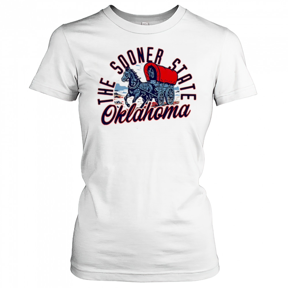 The Sooner State Oklahoma Skyline Sunset shirt Women's T-shirt