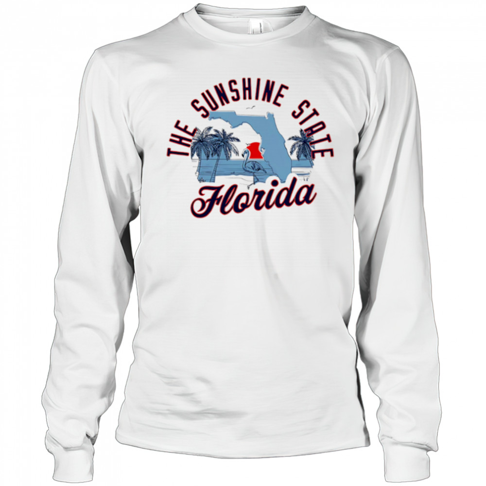 The Sunshine State Florida Skyline Sunset shirt Long Sleeved