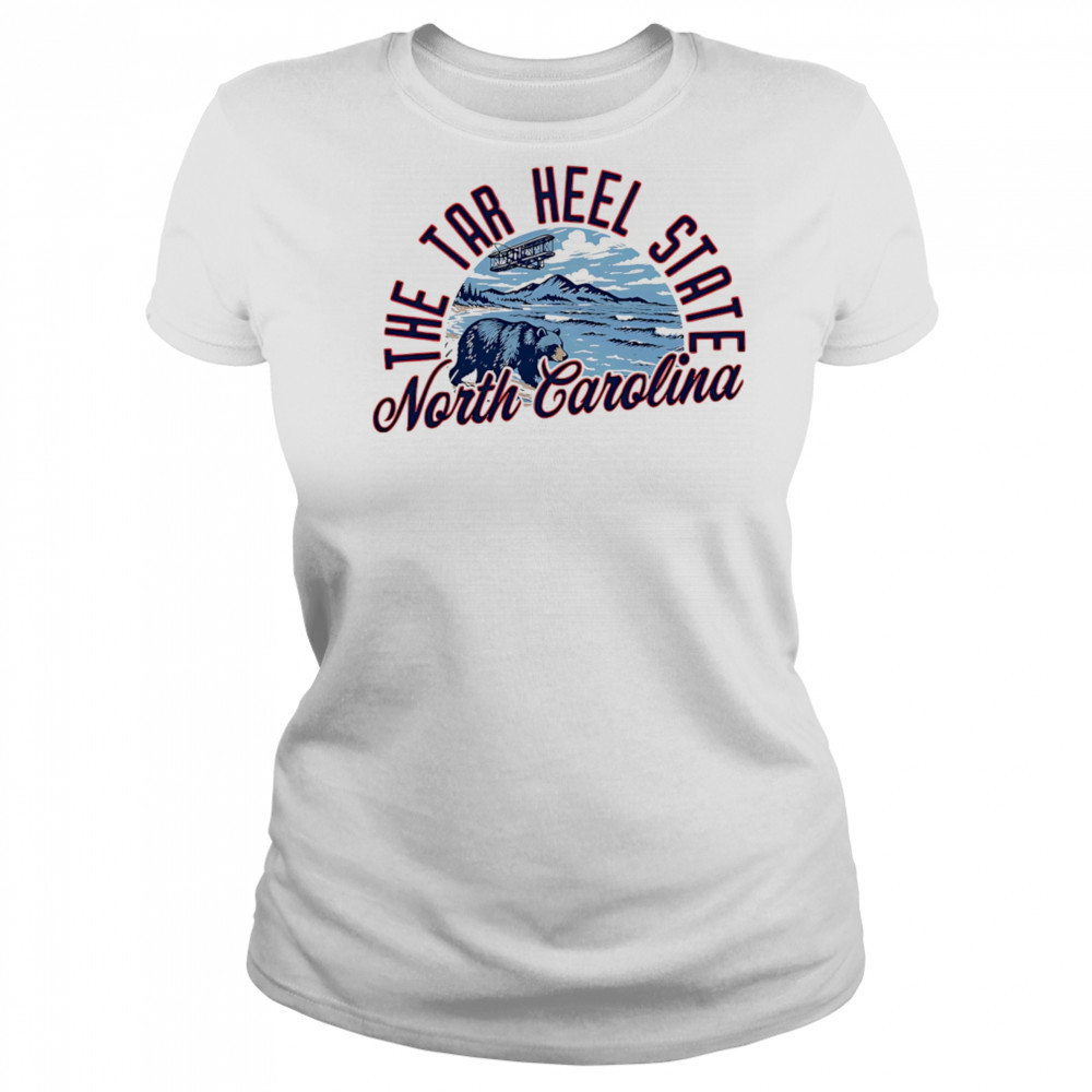 The Tar Heel State North Carolina Skyline Sunset shirt Women's T-shirt