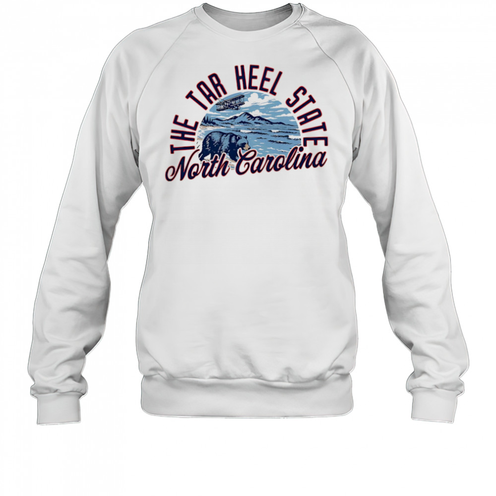 The Tar Heel State North Carolina Skyline Sunset shirt Sweatshirt