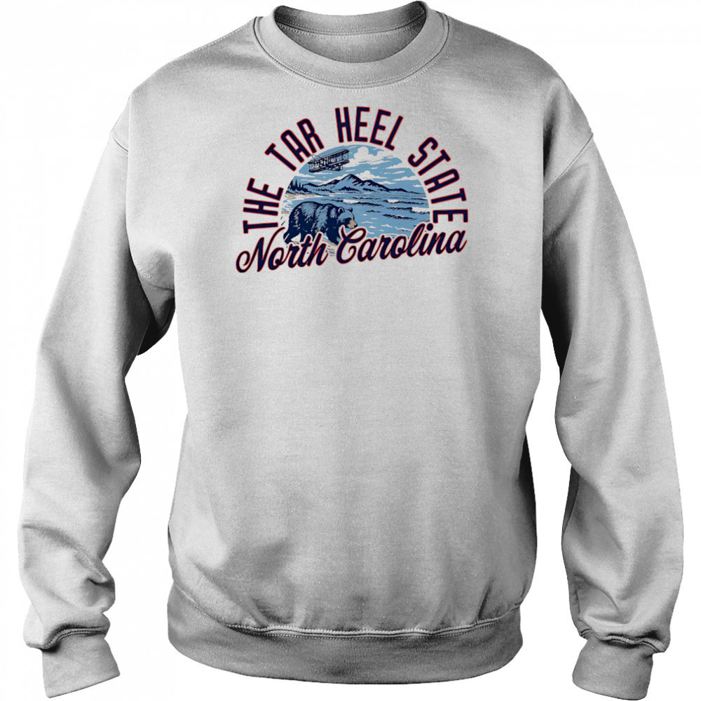 The Tar Heel State North Carolina Skyline Sunset shirt Hoodie