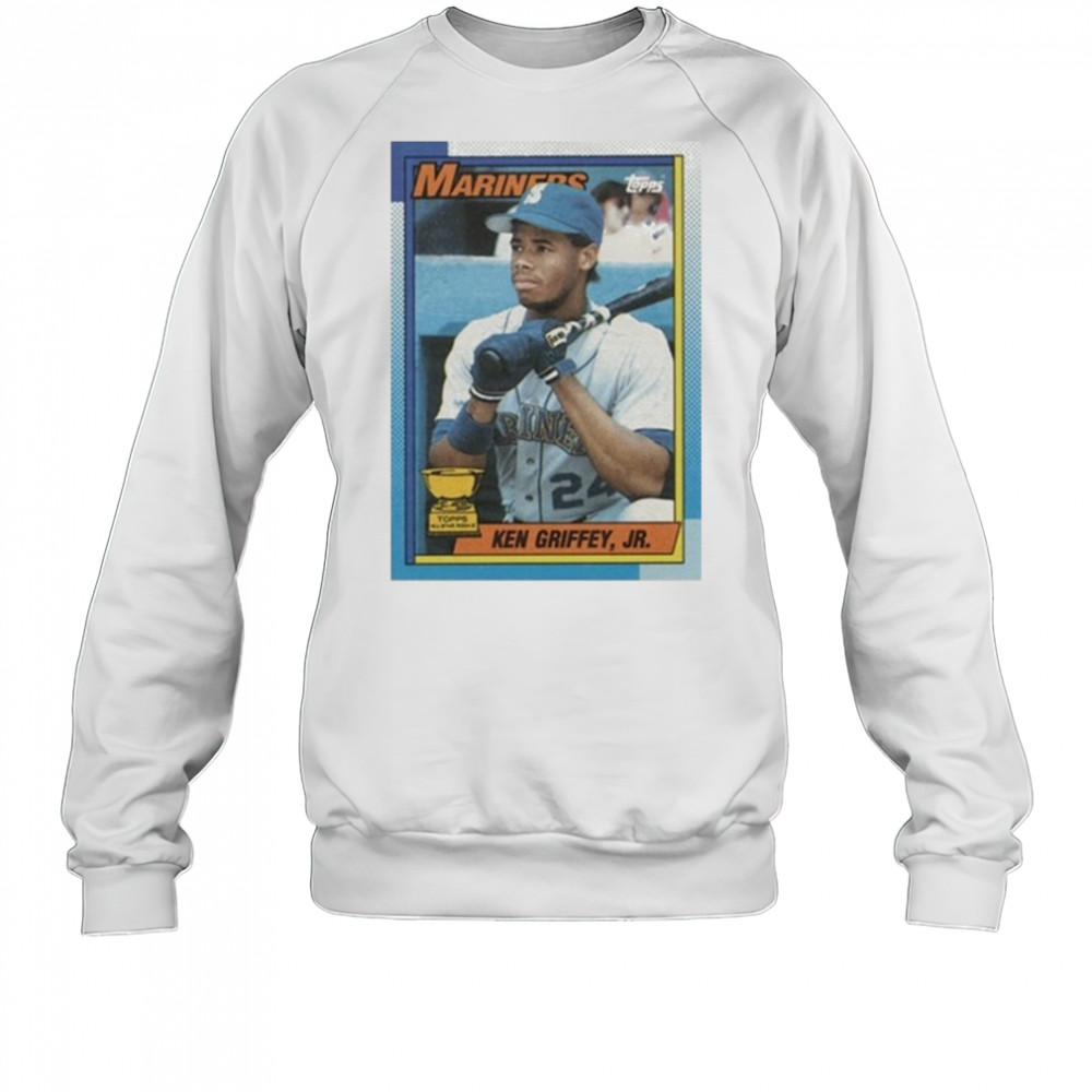 Topps Griffey Jr Card Shirt Sweatshirt