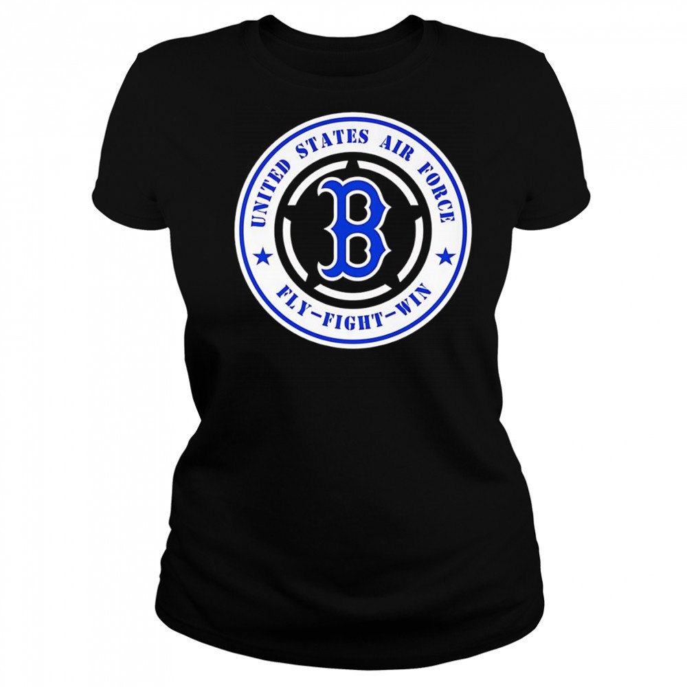 United States Air Force fly-fight-win Boston Red Sox shirt Women's T-shirt