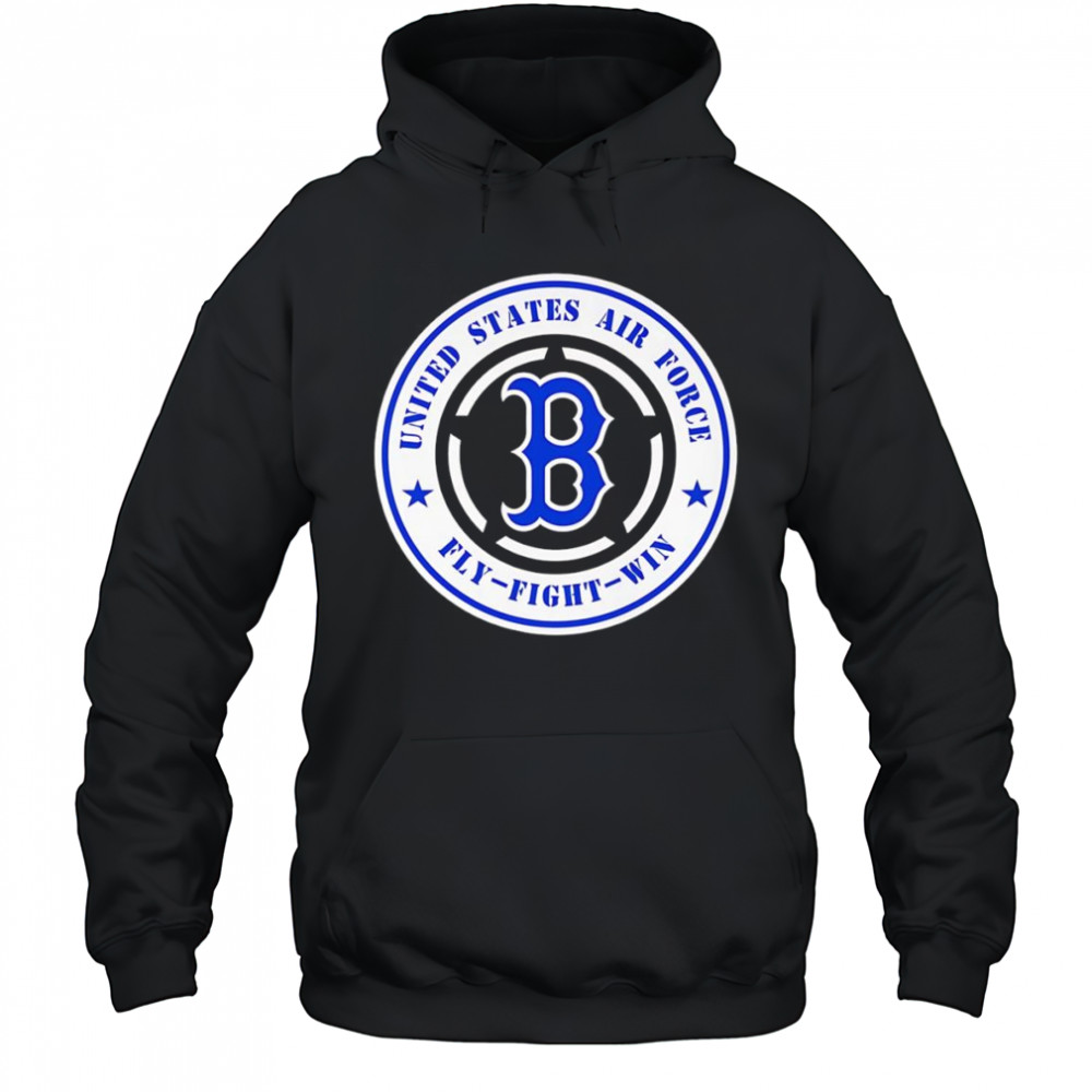 United States Air Force fly-fight-win Boston Red Sox shirt Hoodie