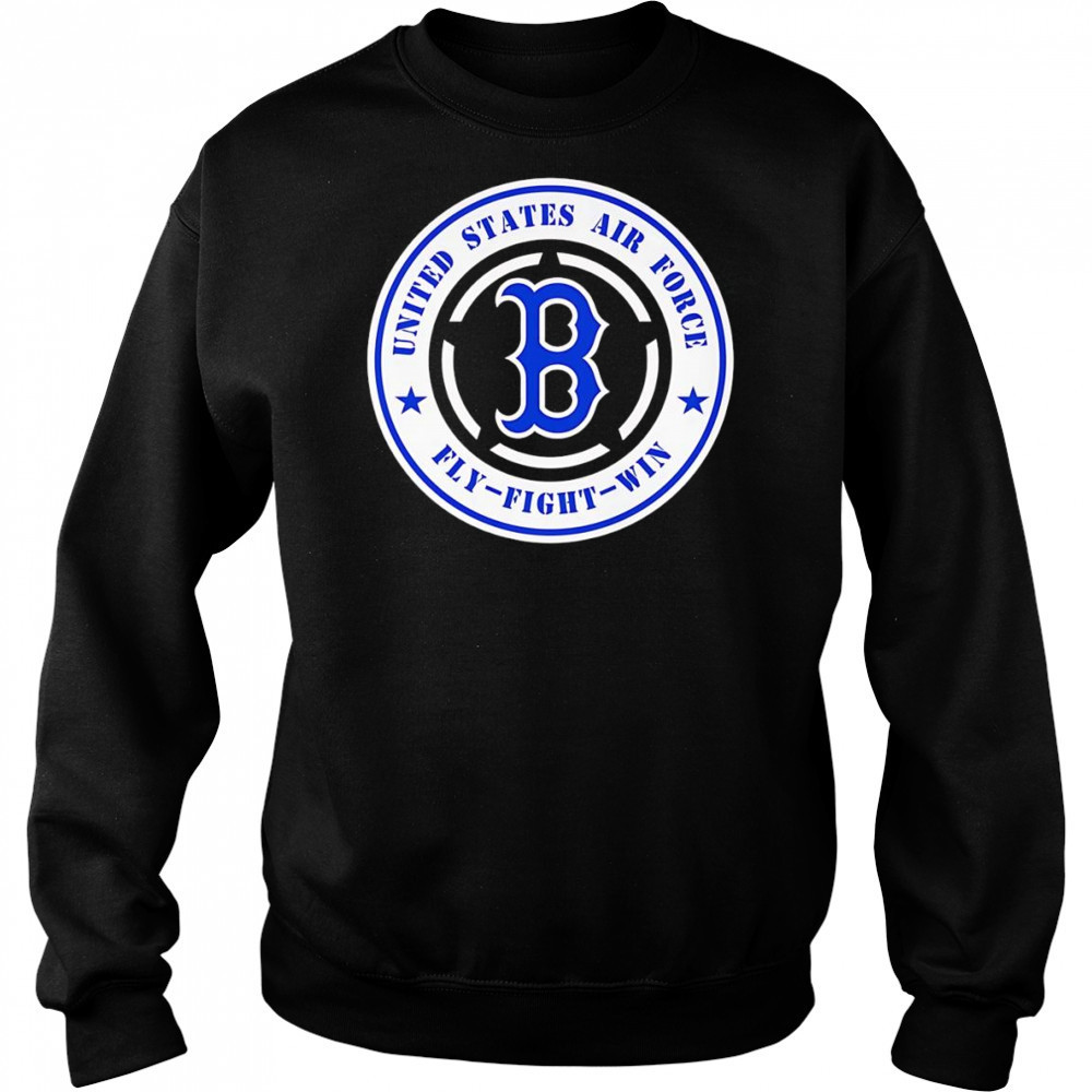 United States Air Force fly-fight-win Boston Red Sox shirt Hoodie