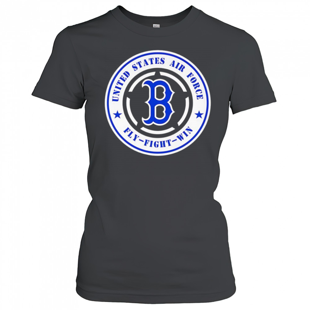 United States Air Force fly-fight-win Boston Red Sox shirt Women's T-shirt