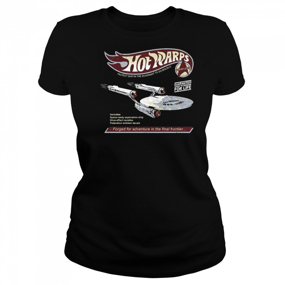Warps Forged For Adventure In The Final Frontier Shirt Women's T-shirt
