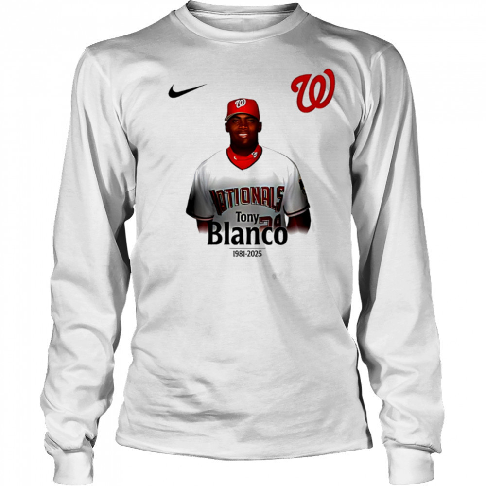 Washington Nationals Washington Days Blanco Legacy shirt Long Sleeved
