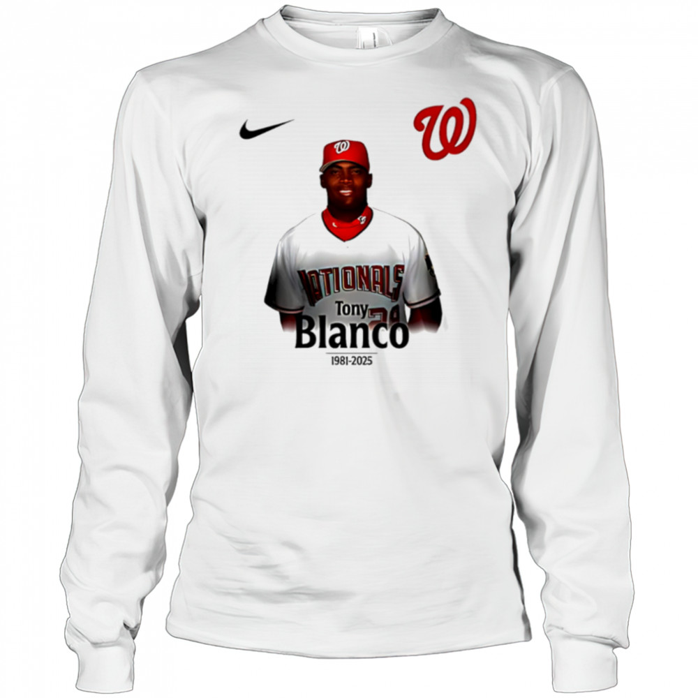 Washington Nationals Washington Days Blanco Legacy shirt Long Sleeved