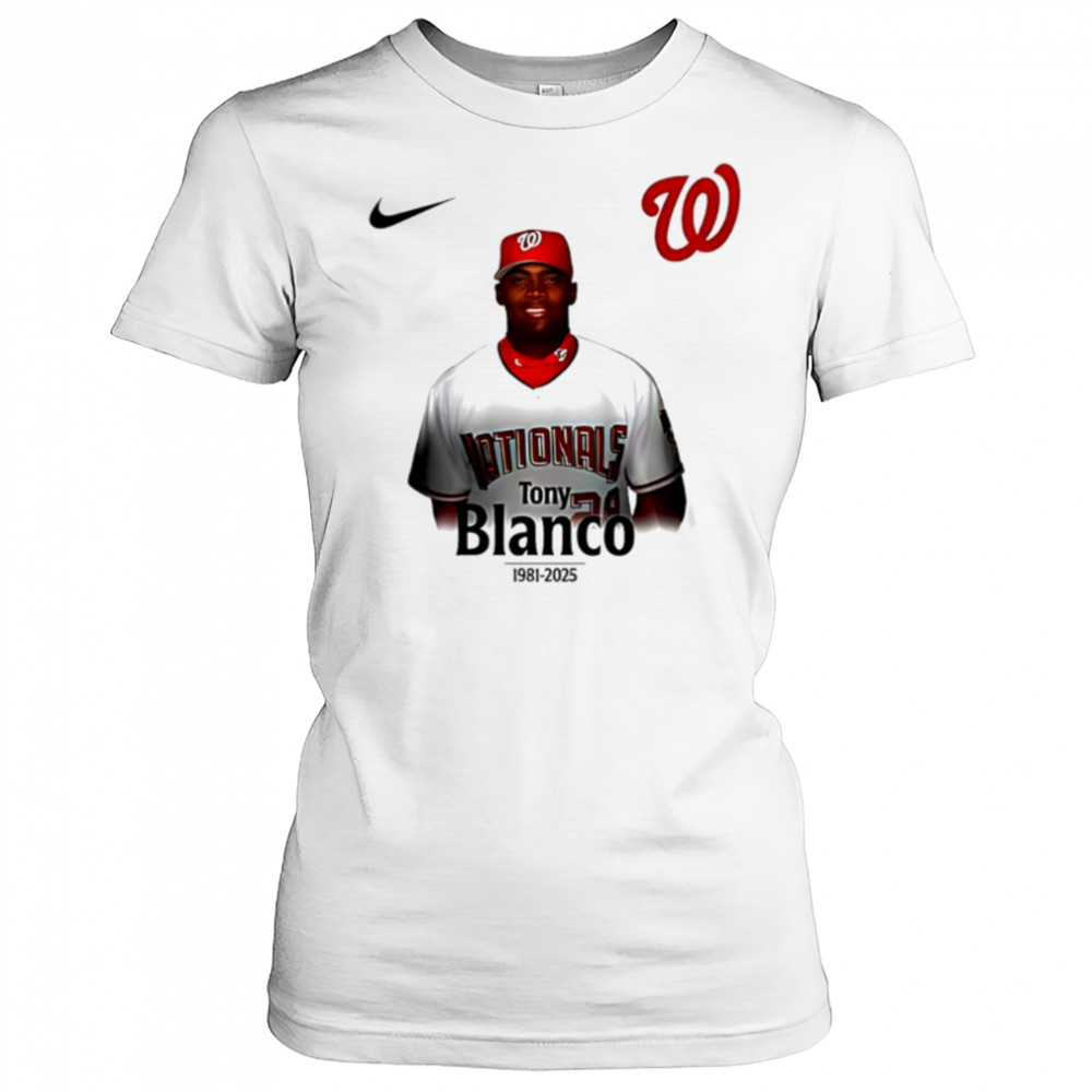 Washington Nationals Washington Days Blanco Legacy shirt Women's T-shirt