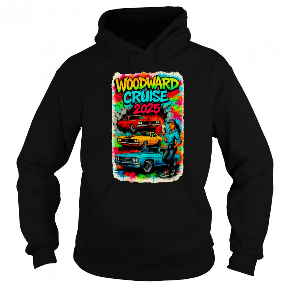 Woodward 2025 Graffiti Style pride shirt Sweatshirt