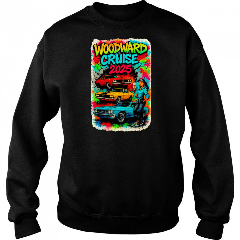 Woodward 2025 Graffiti Style pride shirt Hoodie