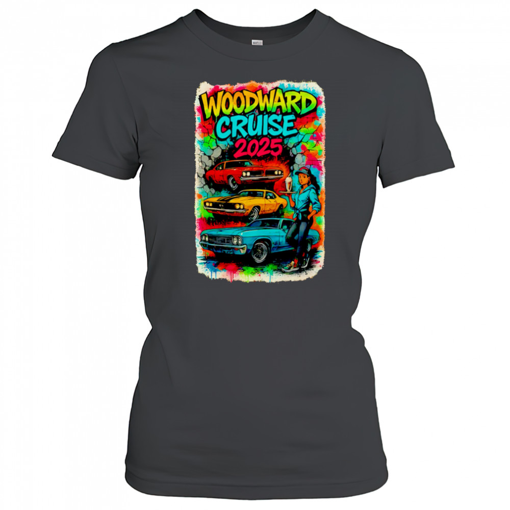 Woodward 2025 Graffiti Style pride shirt Women's T-shirt