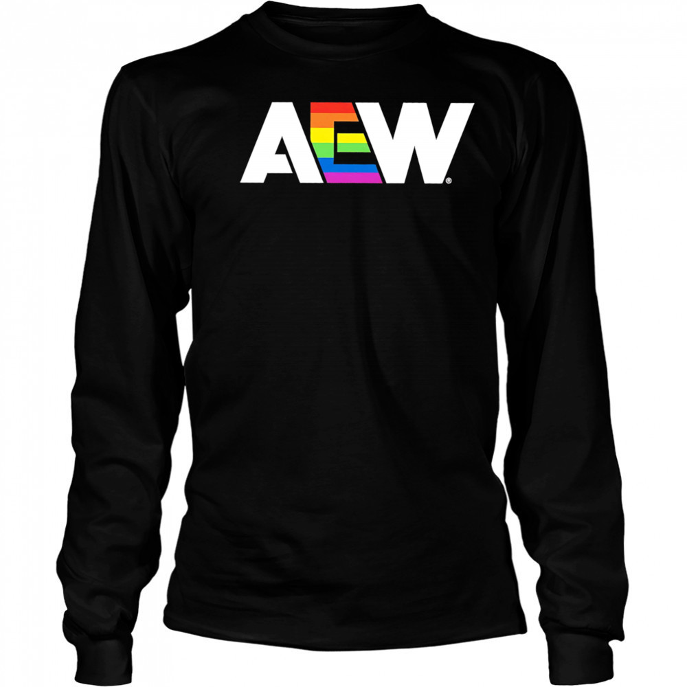 AEW pride shirt Long Sleeved