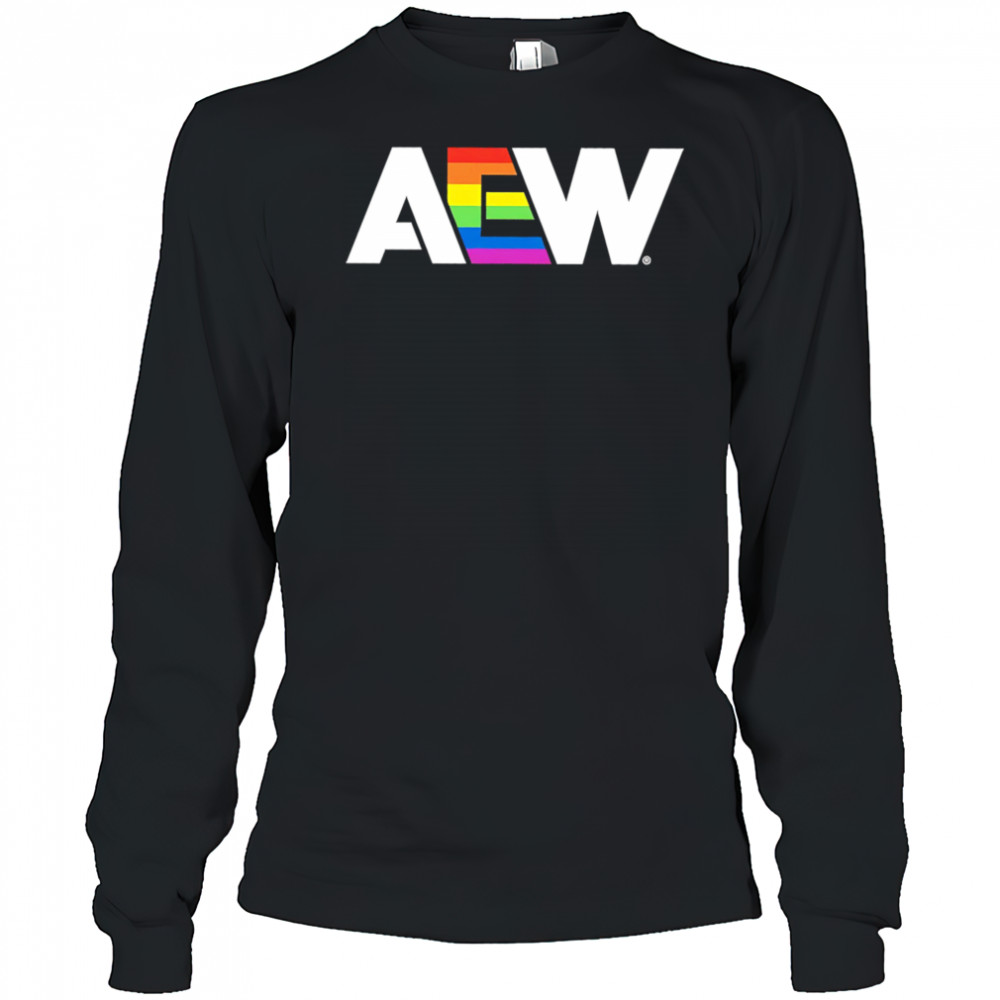 AEW pride shirt Long Sleeved