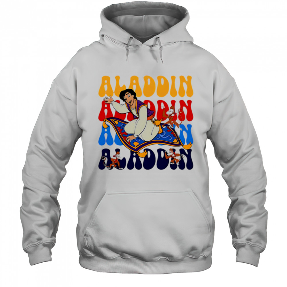 Aladdin repeat cartoon cute shirt Hoodie