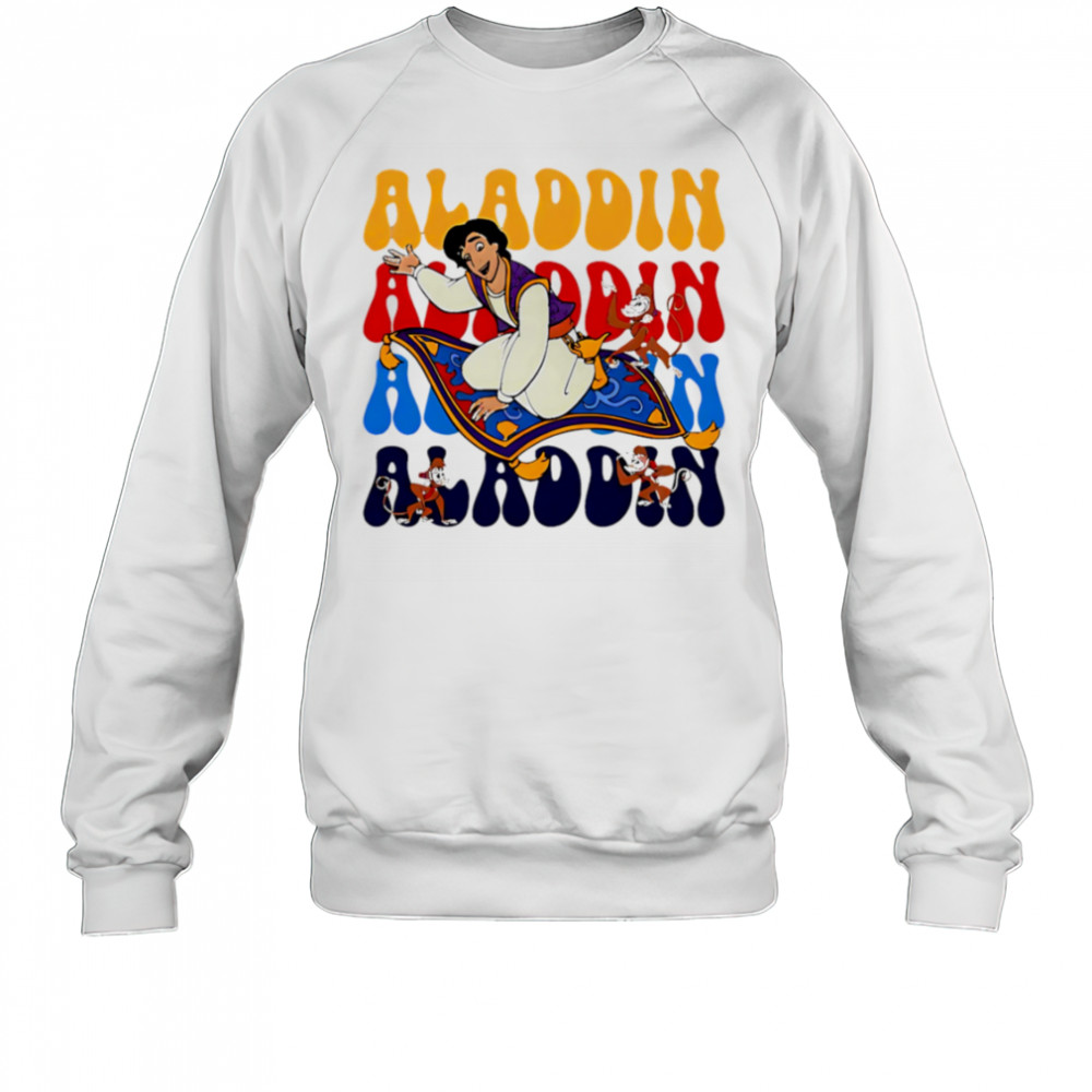 Aladdin repeat cartoon cute shirt Sweatshirt