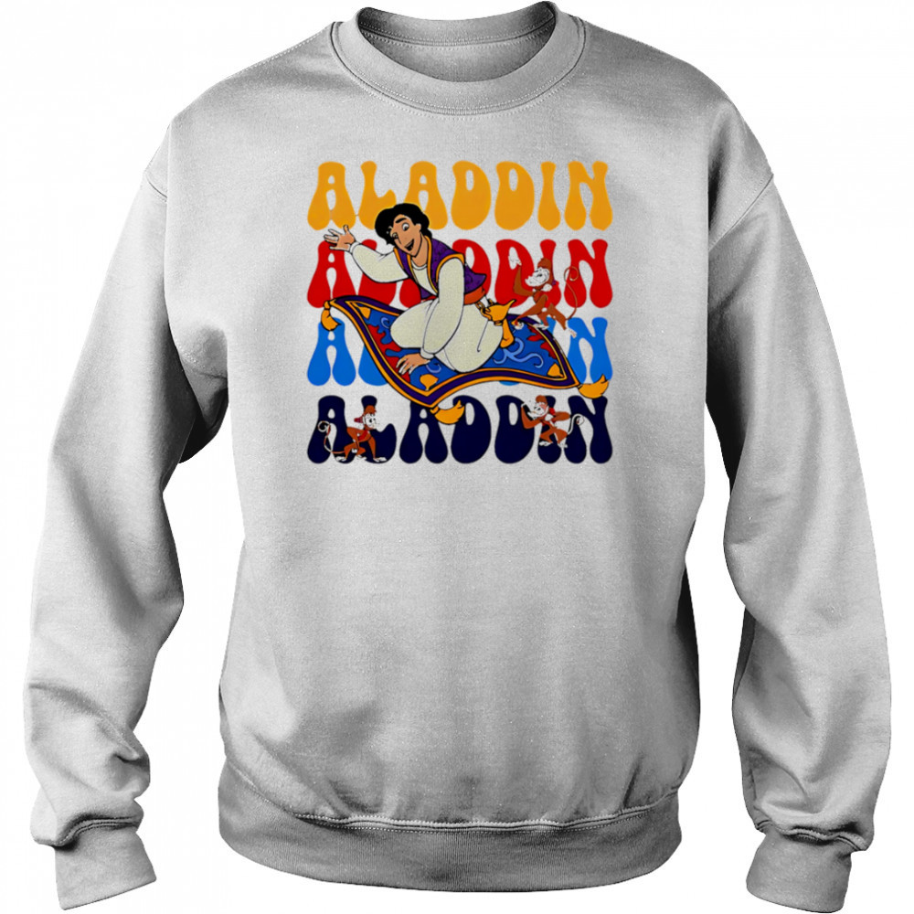 Aladdin repeat cartoon cute shirt Hoodie