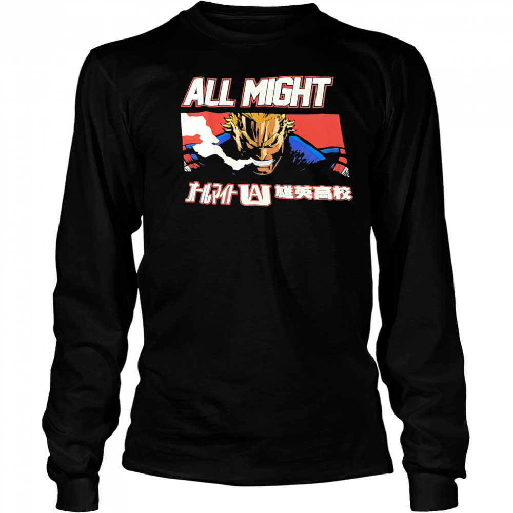 All Might classic shirt Long Sleeved