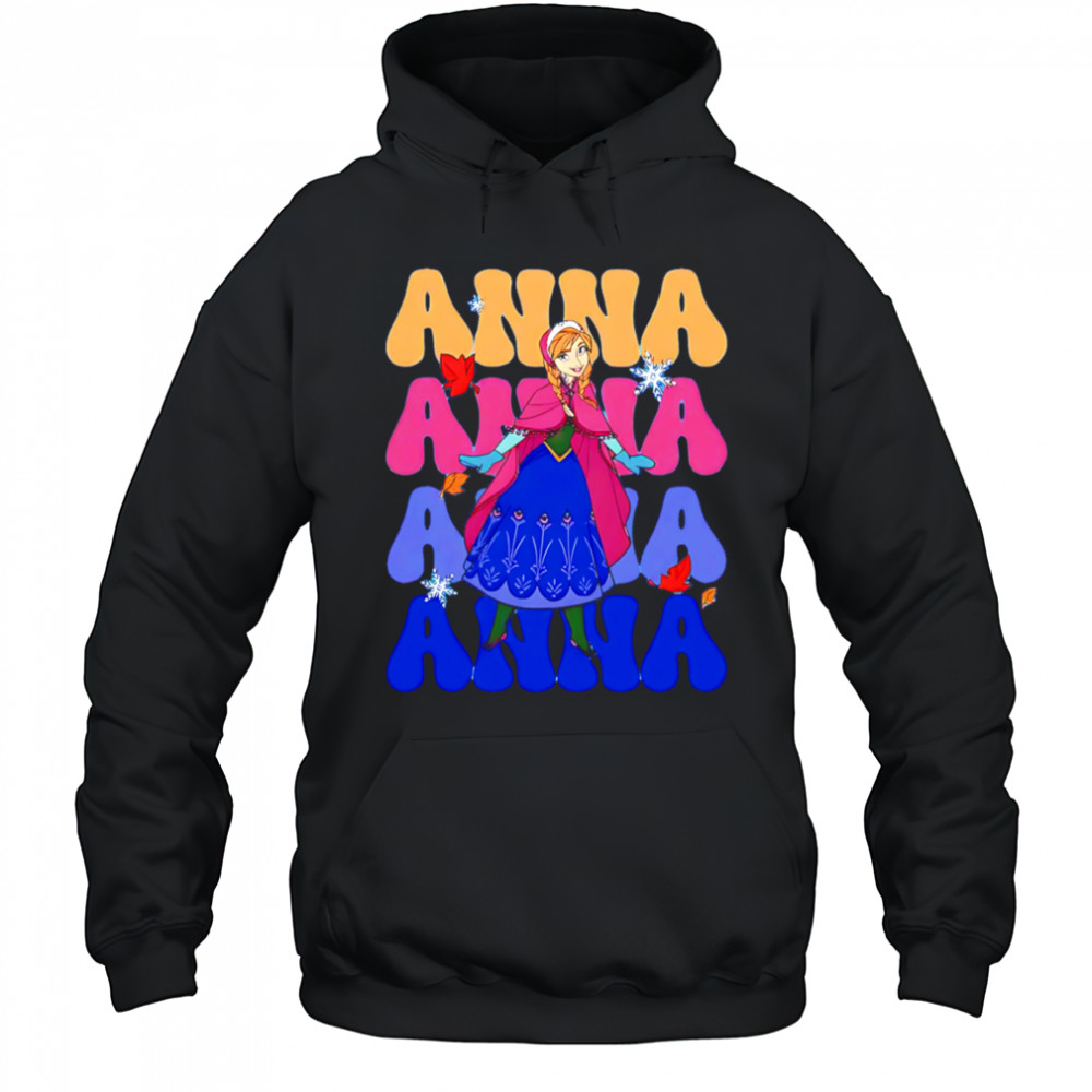 Anna repeat cartoon cute shirt Hoodie
