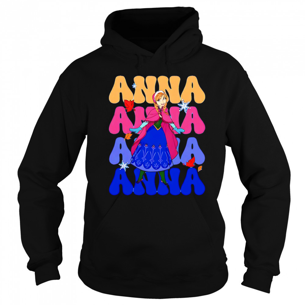 Anna repeat cartoon cute shirt Sweatshirt
