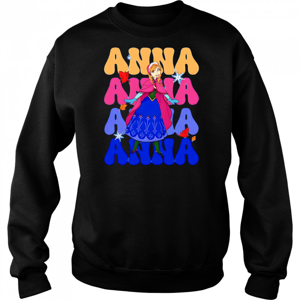 Anna repeat cartoon cute shirt Hoodie