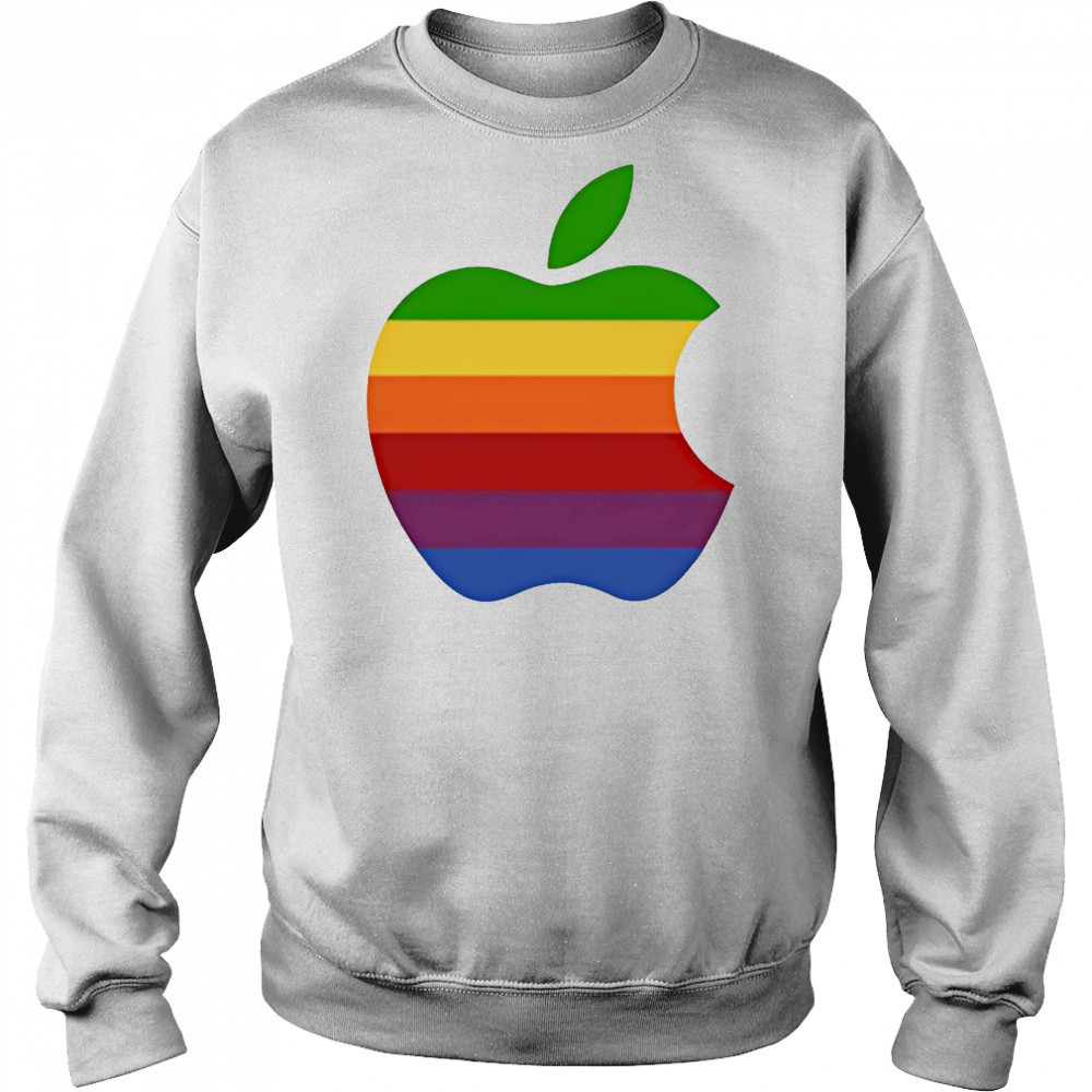 Apple Pride LGBT shirt Hoodie