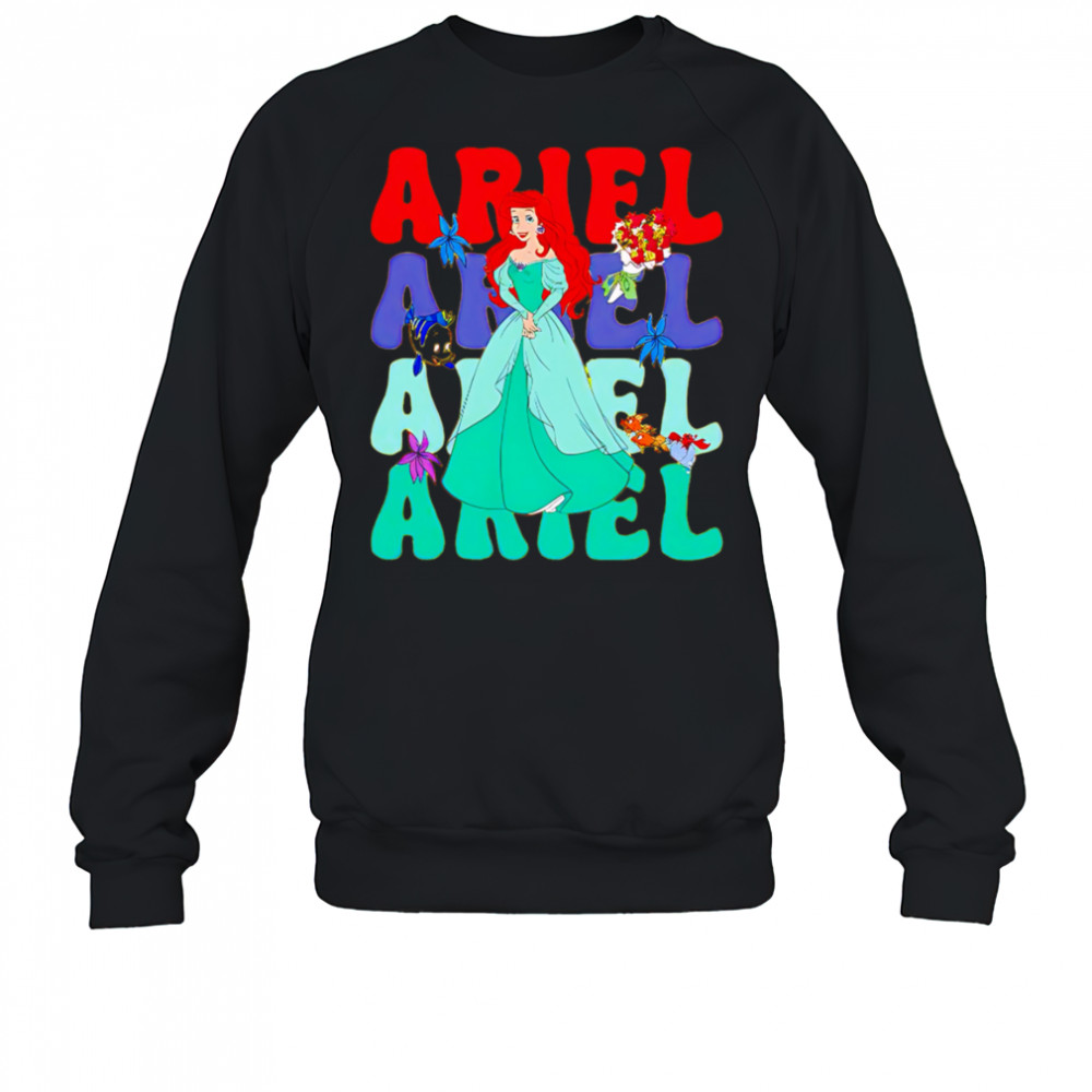 Ariel repeat cartoon cute shirt Sweatshirt