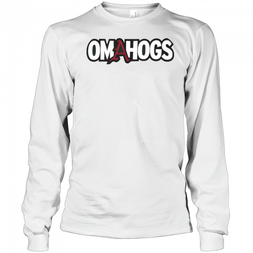 Arkansas Razorbacks Baseball OmaHogs shirt Long Sleeved
