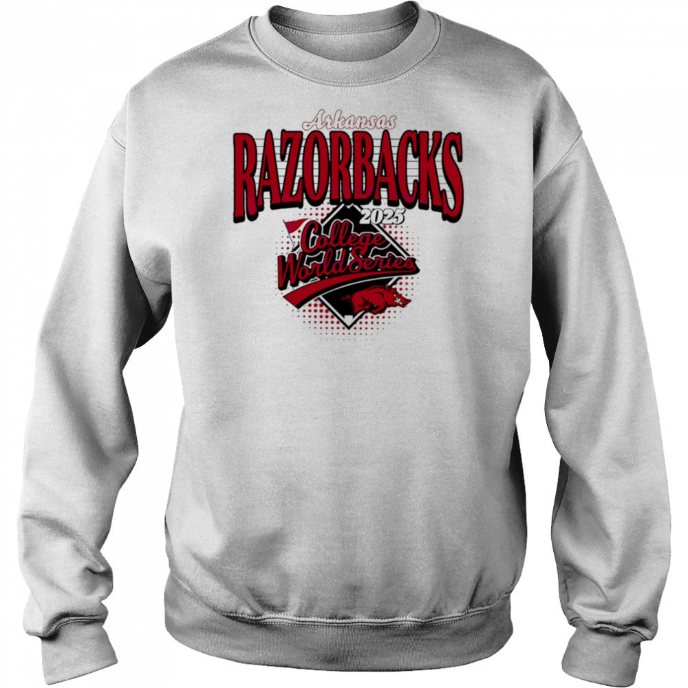 Arkansas Razorbacks College World Series 2025 Baseball Game Day shirt Hoodie