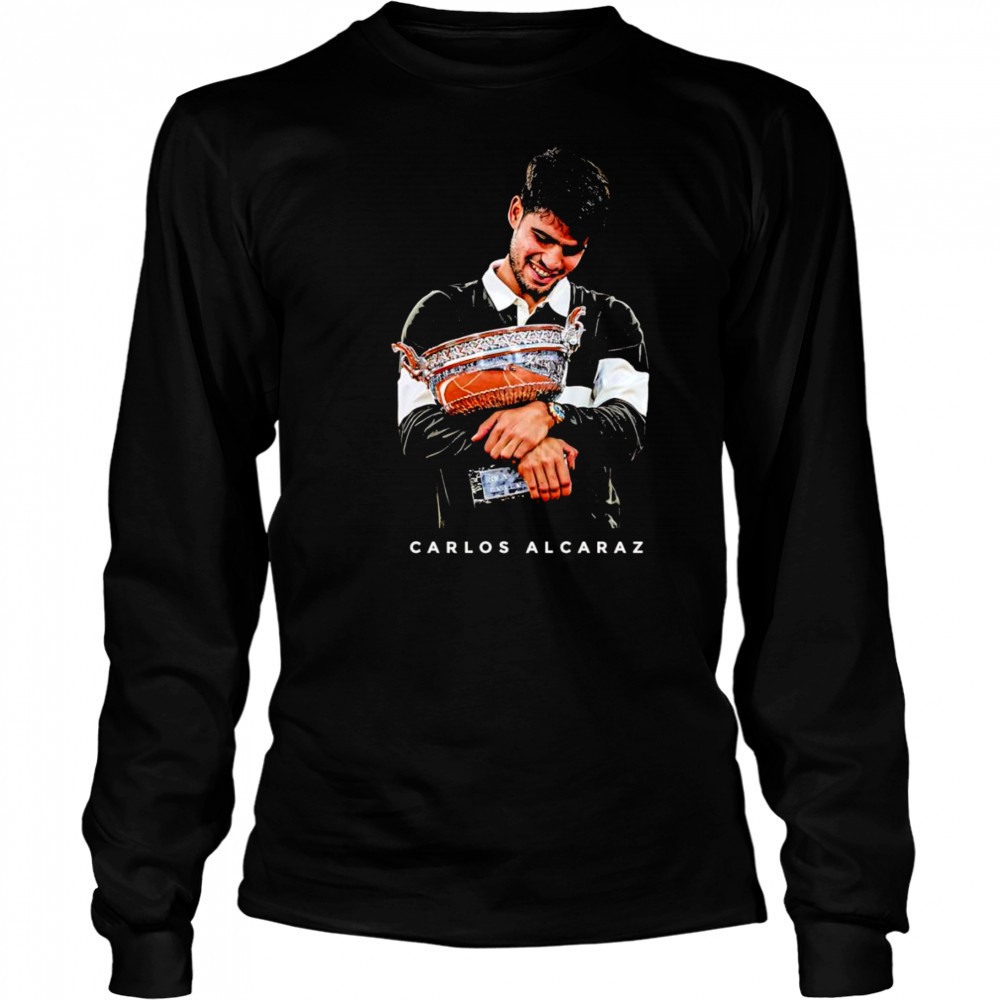 Carlos Alcaraz French Open shirt Long Sleeved