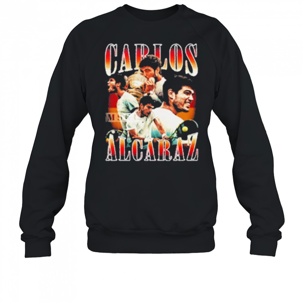 Carlos Alcaraz Graphic Tee Prince Of Clay Wins The Champion Roland Garros 2025 shirt Sweatshirt