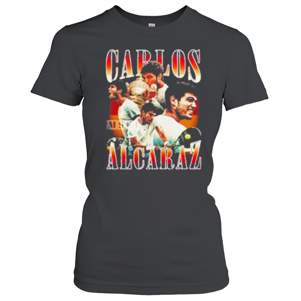 Carlos Alcaraz Graphic Tee Prince Of Clay Wins The Champion Roland Garros 2025 shirt Women's T-shirt