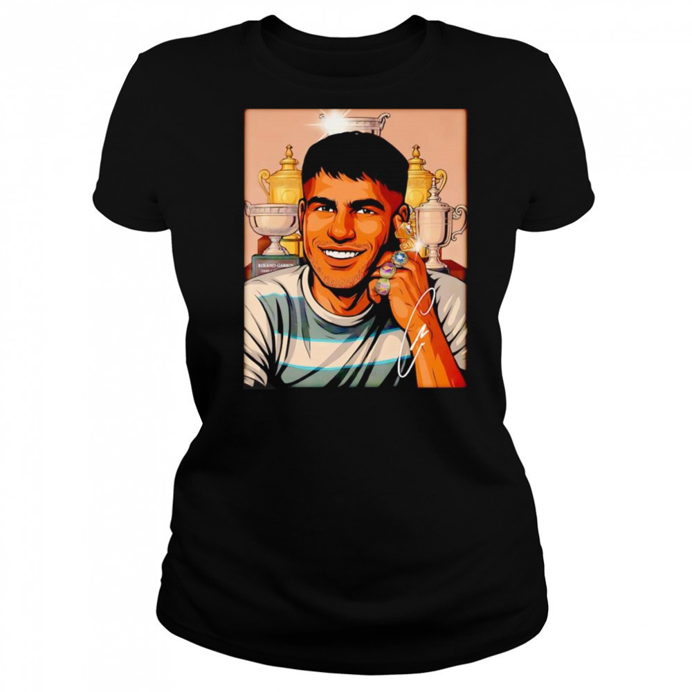 Carlos Alcaraz Roland Garros Champion shirt Women's T-shirt