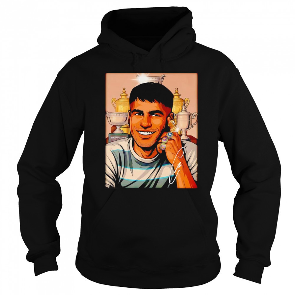 Carlos Alcaraz Roland Garros Champion shirt Sweatshirt